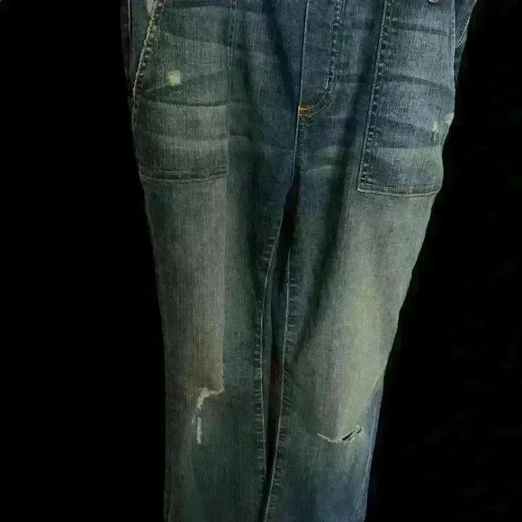 Black Orchid Los Ángeles Denim Overalls Size 28 - Picture 5 of 15